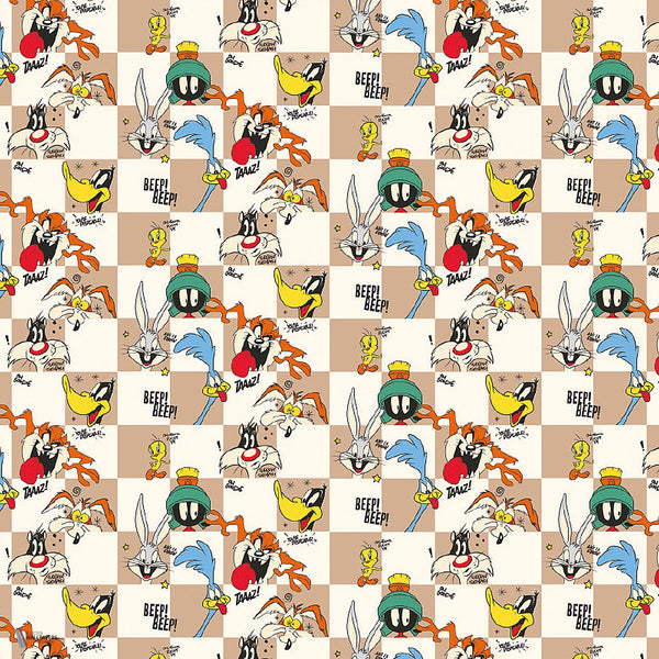 Looney Tunes 230 behang van LondonArt — kleurstaal