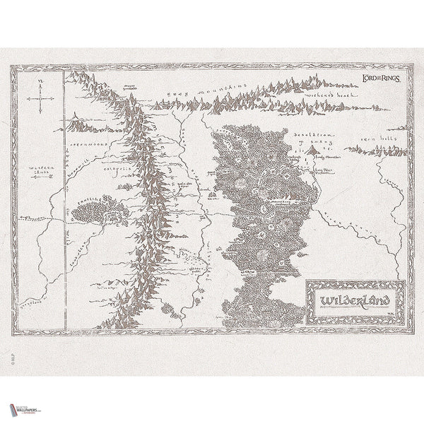 Lord Of The Rings 401 behang van LondonArt — volledig ontwerp