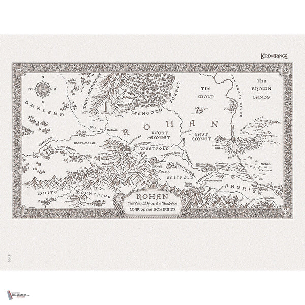Lord Of The Rings 401 behang van LondonArt — volledig ontwerp