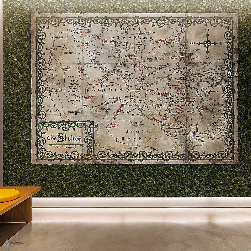 Lord Of The Rings 402 behang van LondonArt — interieur