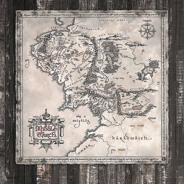 Lord Of The Rings 402 behang van LondonArt — kleurstaal