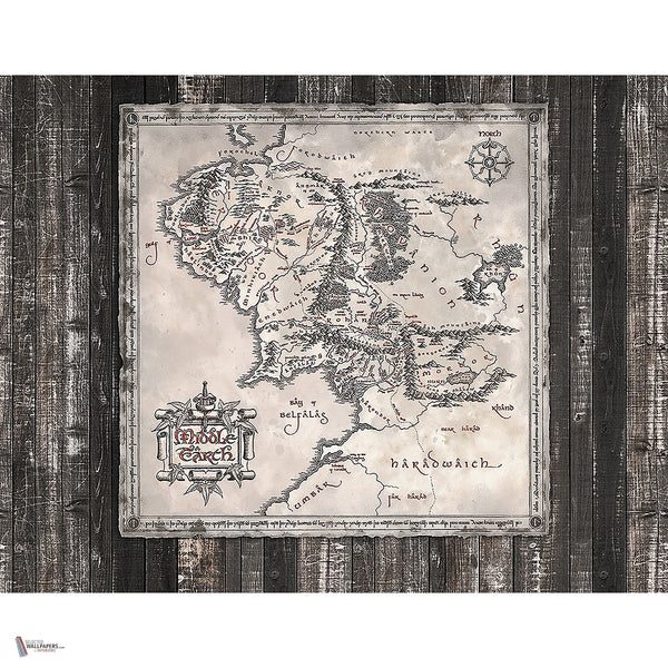 Lord Of The Rings 402 behang van LondonArt — volledig ontwerp
