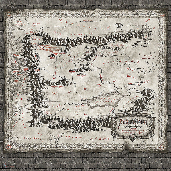 Lord Of The Rings 402 behang van LondonArt — kleurstaal