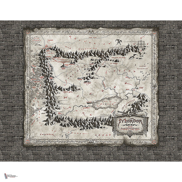 Lord Of The Rings 402 behang van LondonArt — volledig ontwerp