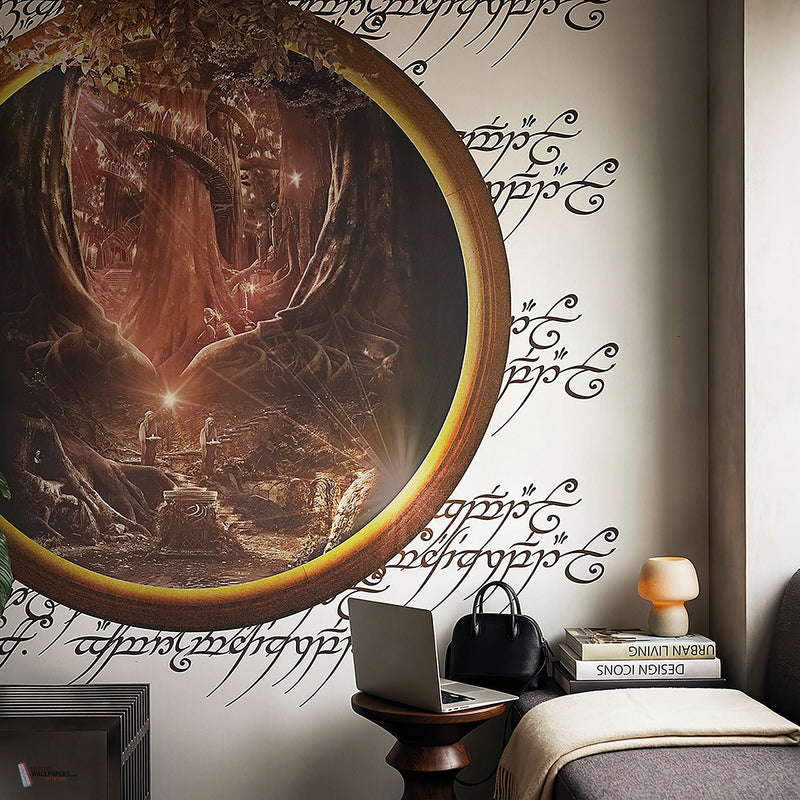 Lord Of The Rings 407 behang van LondonArt — interieur