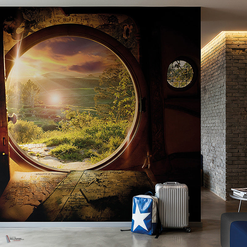 Lord Of The Rings 408 behang van LondonArt — interieur