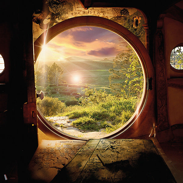 Lord Of The Rings 408 behang van LondonArt — kleurstaal