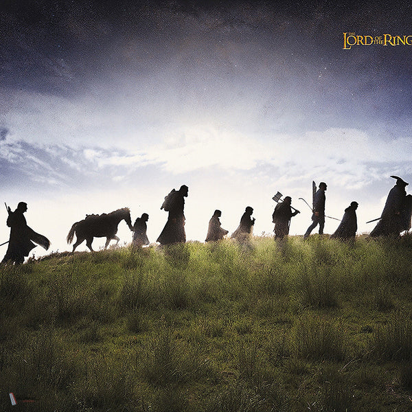 Lord Of The Rings 409 behang van LondonArt — kleurstaal