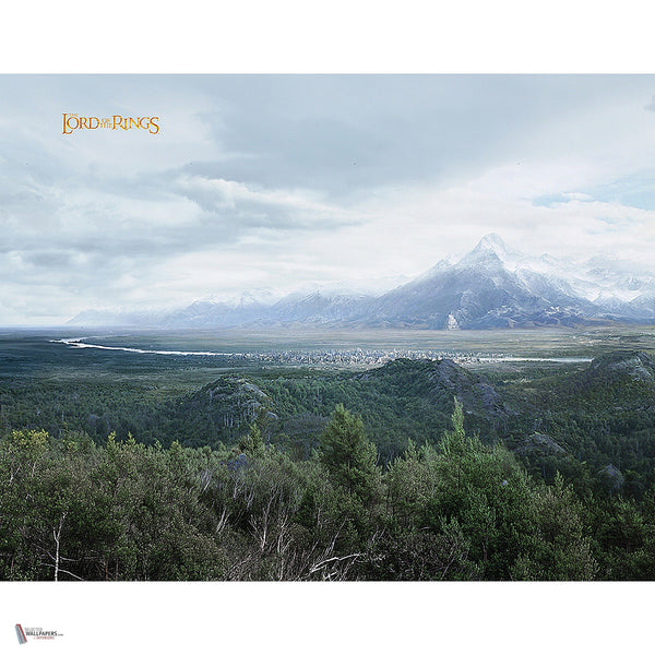 Lord Of The Rings 411 behang van LondonArt — volledig ontwerp