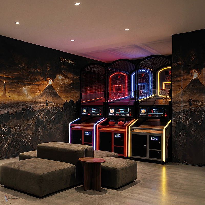 Lord Of The Rings 412 behang van LondonArt — interieur