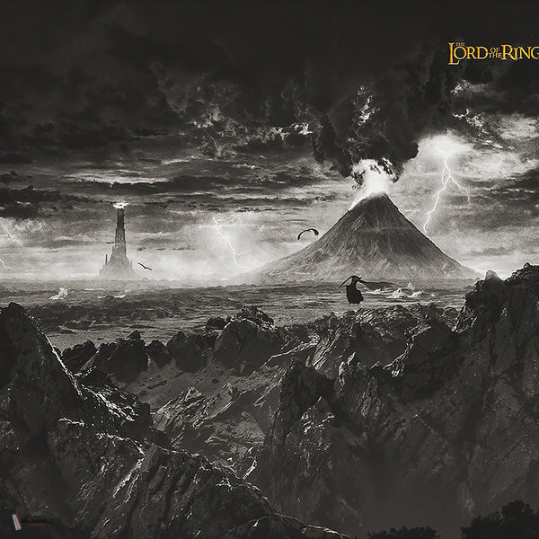 Lord Of The Rings 412 behang van LondonArt — kleurstaal