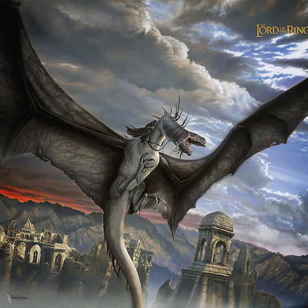 Lord Of The Rings 414 behang van LondonArt — kleurstaal