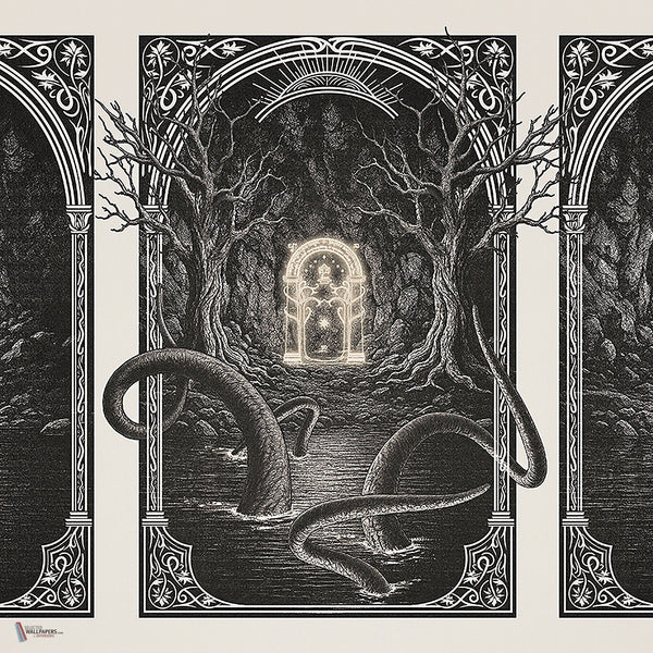 Lord Of The Rings 415 behang van LondonArt — kleurstaal
