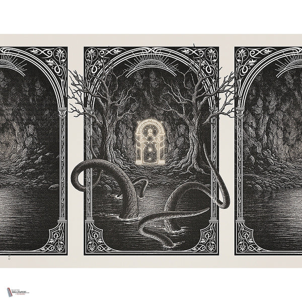 Lord Of The Rings 415 behang van LondonArt — volledig ontwerp