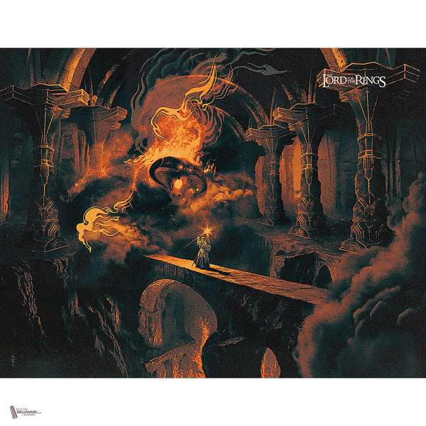 Lord Of The Rings 416 behang van LondonArt — volledig ontwerp