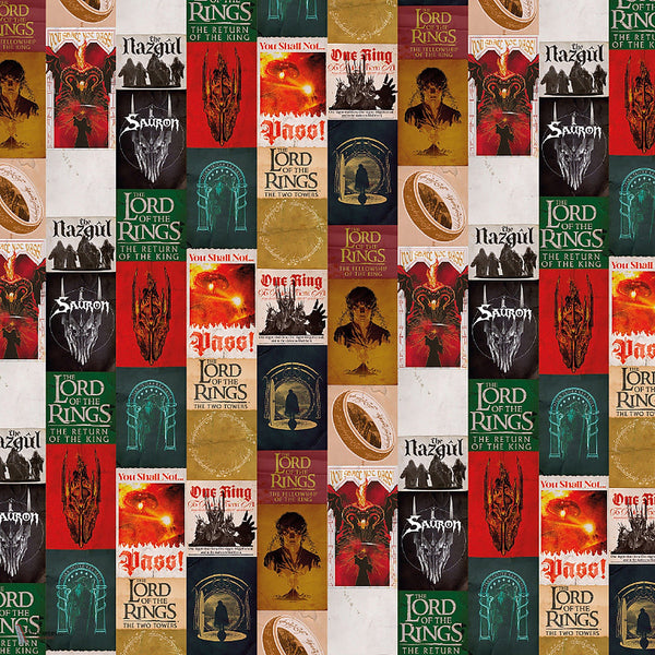 Lord Of The Rings 418 behang van LondonArt — kleurstaal