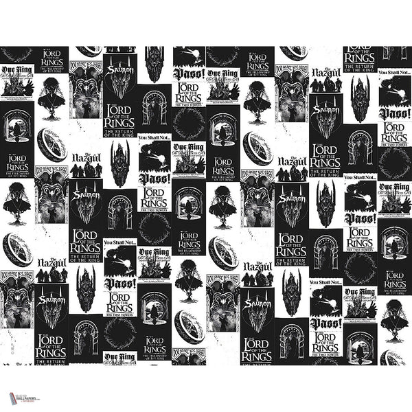Lord Of The Rings 418 behang van LondonArt — volledig ontwerp