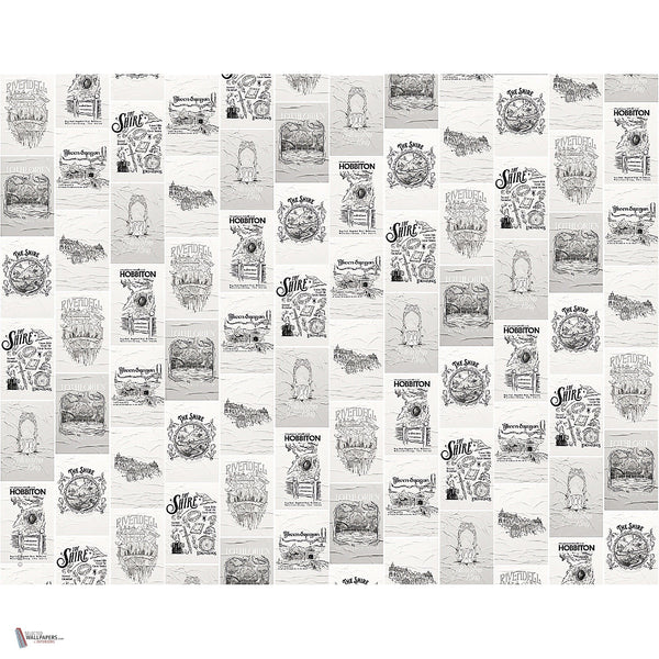 Lord Of The Rings 419 behang van LondonArt — volledig ontwerp
