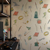 Lord Of The Rings 420 behang van LondonArt — interieur