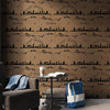 Lord Of The Rings 422 behang van LondonArt — interieur