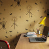 Lord Of The Rings 424 behang van LondonArt — interieur