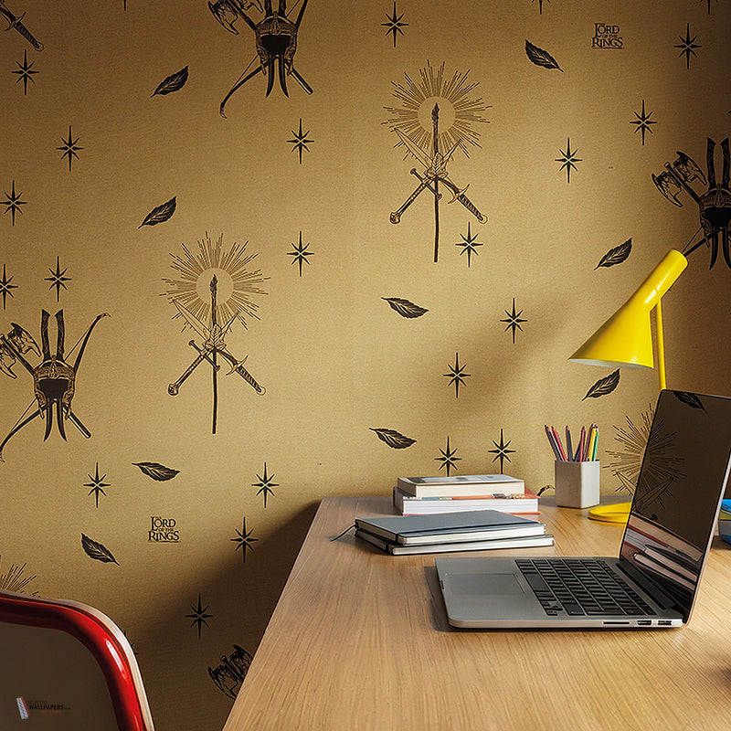 Lord Of The Rings 424 behang van LondonArt — interieur