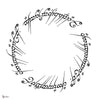 Lord Of The Rings 425 behang van LondonArt — kleurstaal