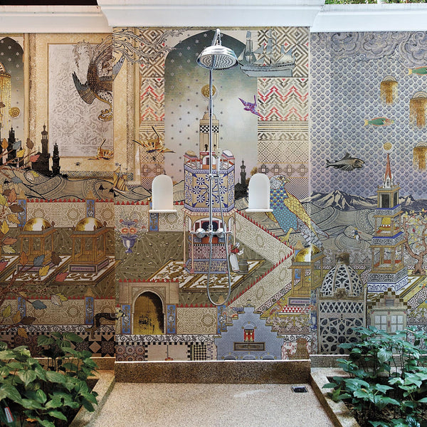 Mondrian Doha wallpaper by LondonArt — interior