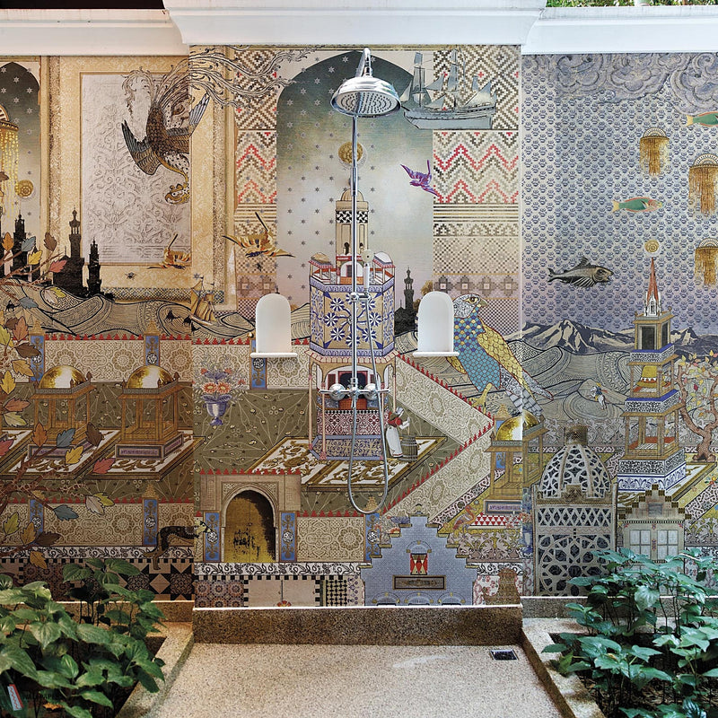 Mondrian Doha Tapete von LondonArt — Interieur