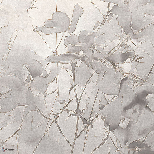 Silken Petals wallpaper by LondonArt — colour swatch