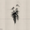Sumie #1 #2 #3 Tapete von LondonArt — Farbmuster