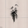 Sumie #1 #2 #3 wallpaper by LondonArt — colour swatch