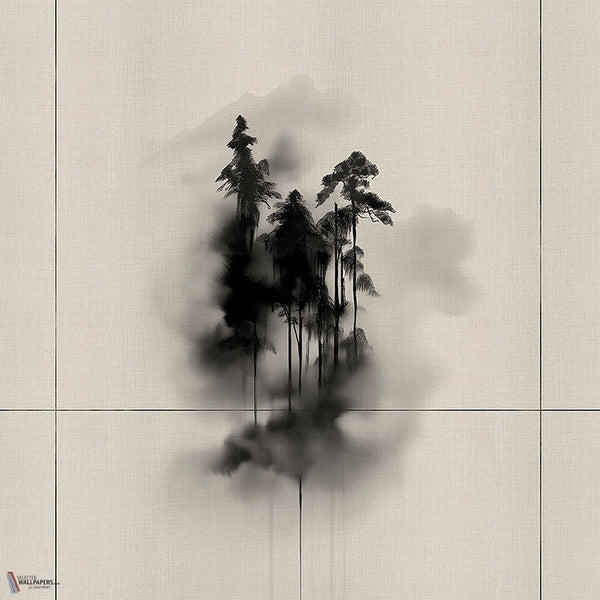 Sumie #1 #2 #3 wallpaper by LondonArt — colour swatch