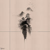 Sumie #1 #2 #3 wallpaper by LondonArt — colour swatch