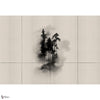 Sumie #1 #2 #3 Tapete von LondonArt — Gesamtdesign