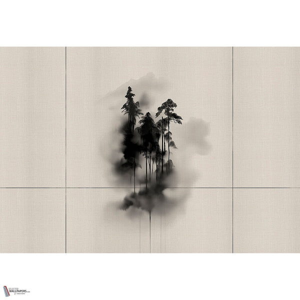 Sumie #1 #2 #3 Tapete von LondonArt — Gesamtdesign