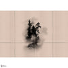 Sumie #1 #2 #3 Tapete von LondonArt — Gesamtdesign