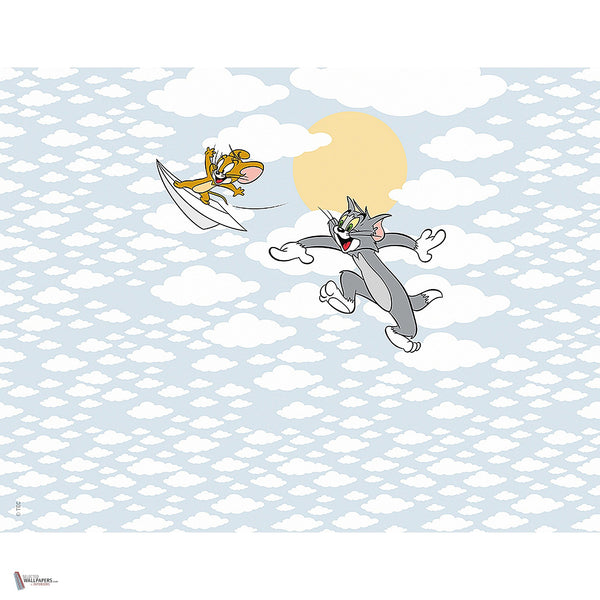 Tom & Jerry 101 behang van LondonArt — volledig ontwerp