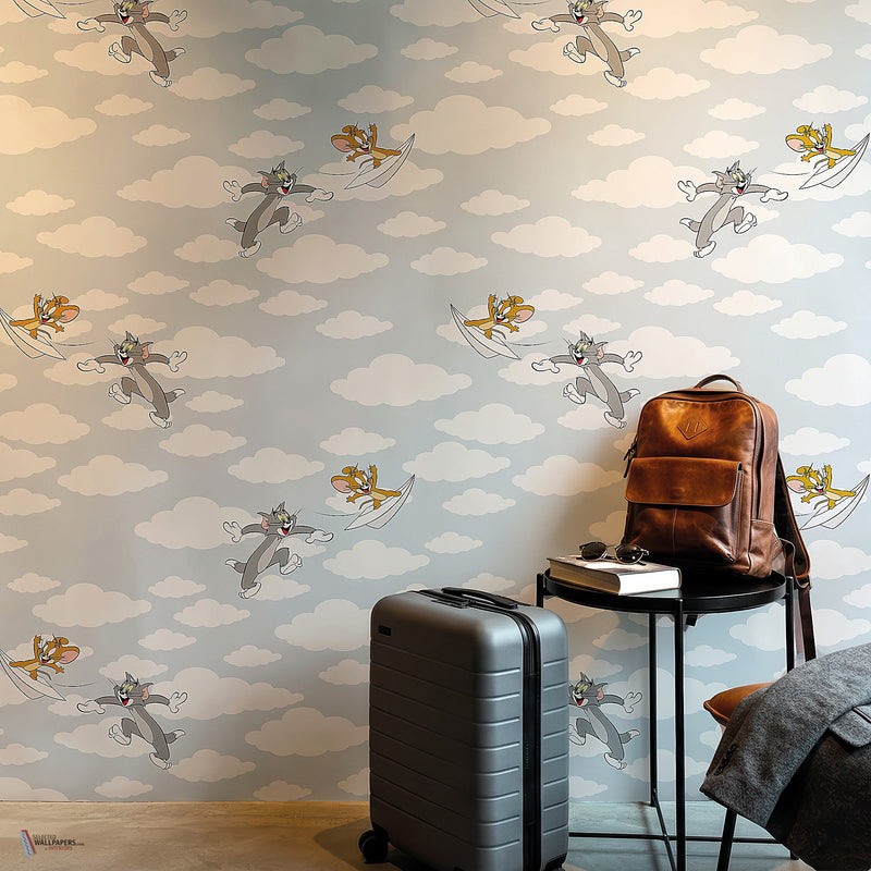 Tom & Jerry 102 behang van LondonArt — interieur