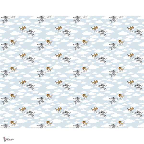 Tom & Jerry 102 Tapete von LondonArt — Gesamtdesign