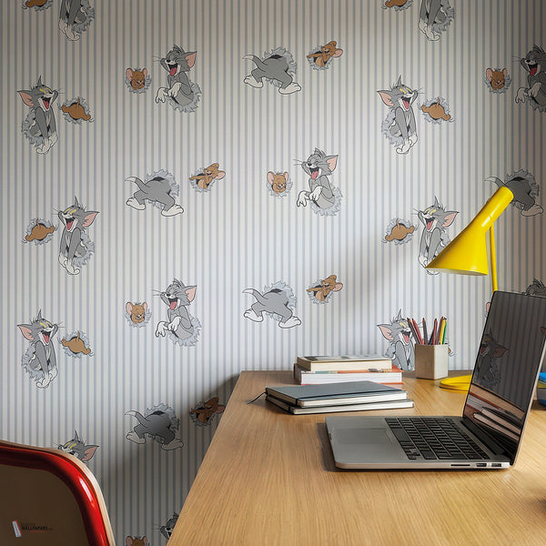 Tom & Jerry 103 Tapete von LondonArt — Interieur