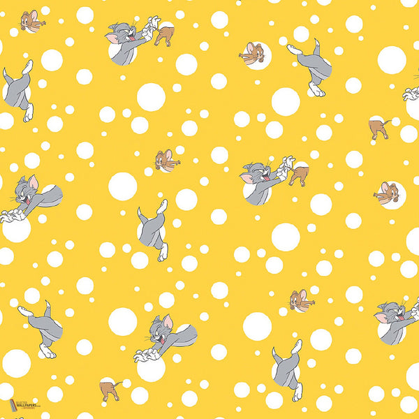 Tom & Jerry 104 behang van LondonArt — kleurstaal