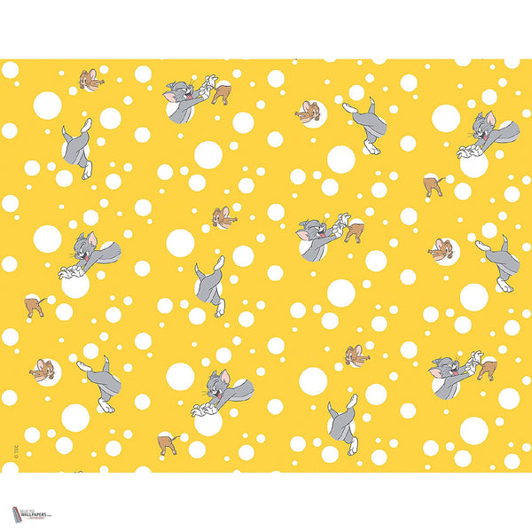 Tom & Jerry 104 behang van LondonArt — volledig ontwerp