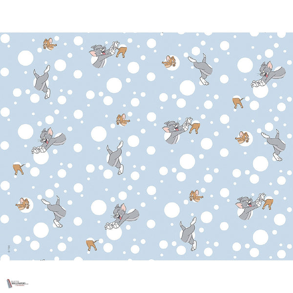 Tom & Jerry 104 behang van LondonArt — volledig ontwerp