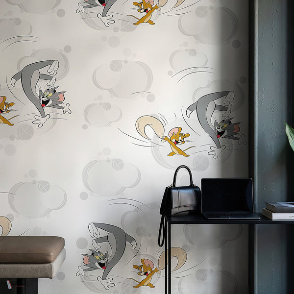 Tom & Jerry 109 Tapete von LondonArt — Interieur