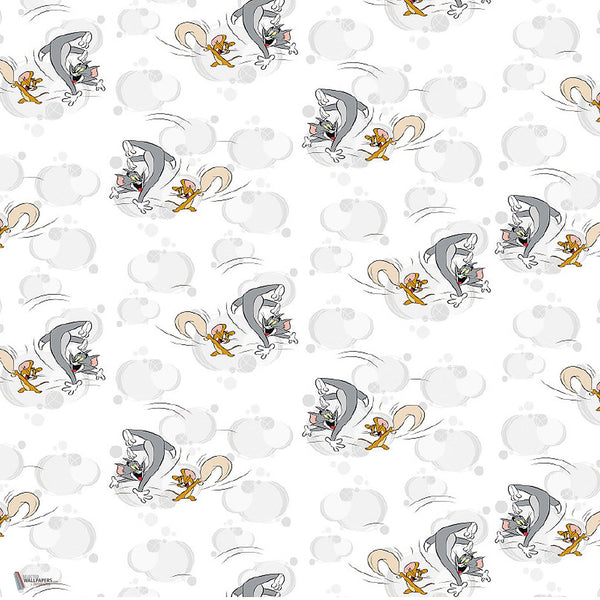 Tom & Jerry 109 Tapete von LondonArt — Farbmuster