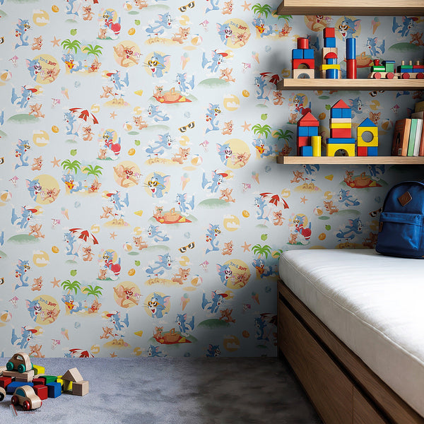 Tom & Jerry 110 Tapete von LondonArt — Interieur