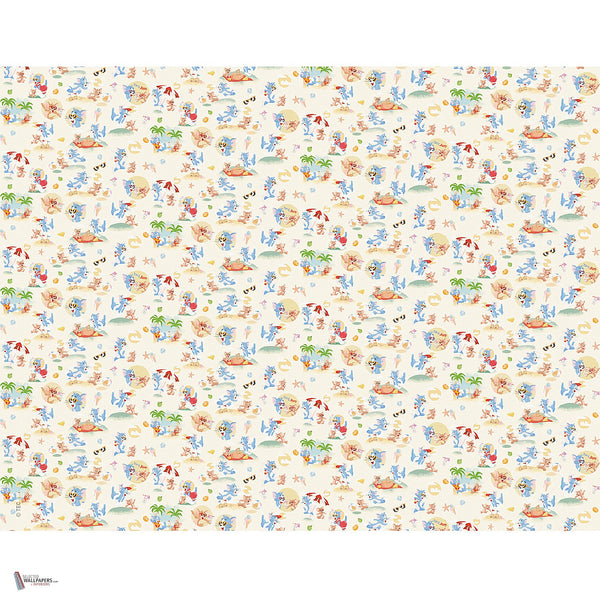Tom & Jerry 110 Tapete von LondonArt — Gesamtdesign