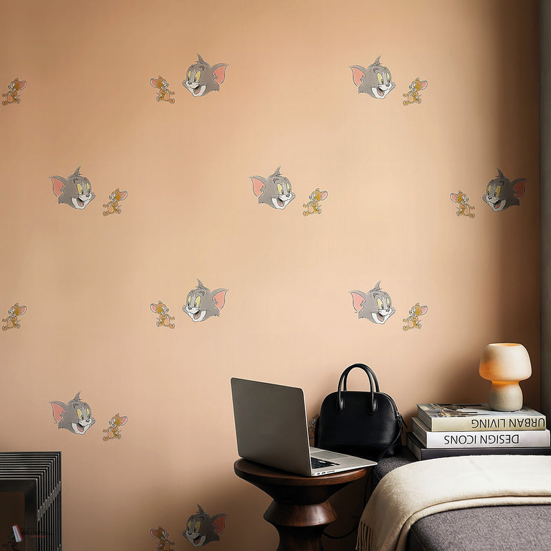 Tom & Jerry 111 behang van LondonArt — interieur