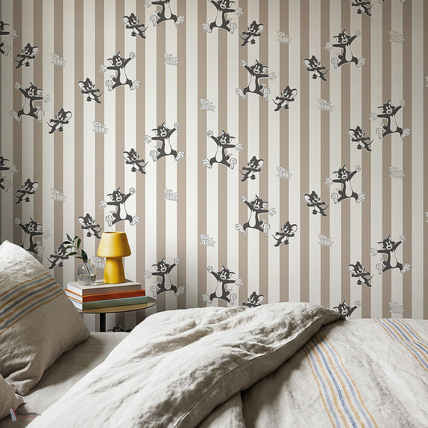 Tom & Jerry 112 Tapete von LondonArt — Interieur